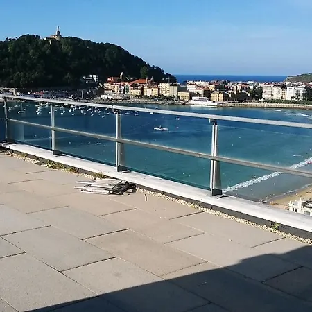 With 2 Bedrooms In Donostia With Furnished Terrace And Wifi 50 M From The Beach Apartment *